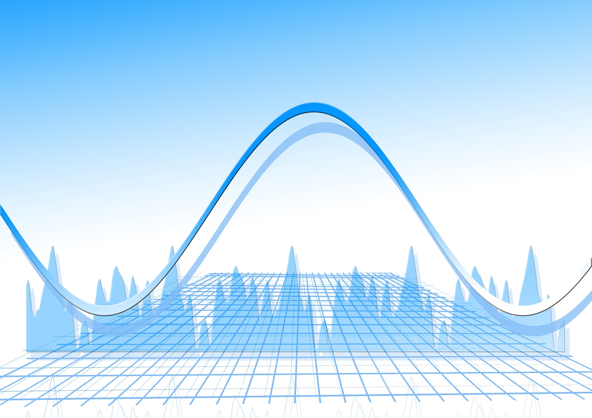 Statistics curve diagram